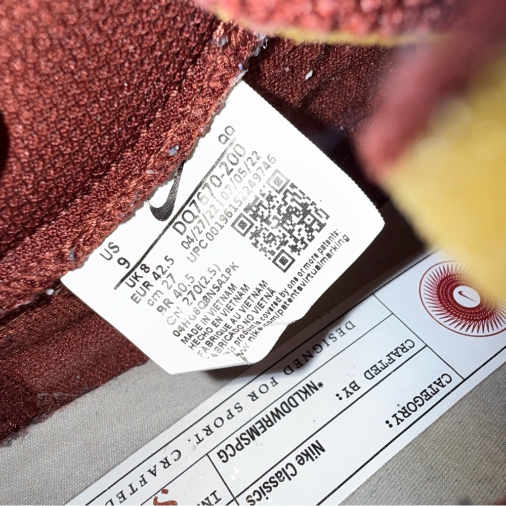 Size 9 - Nike Blazer '77 EMB Low Inspected By Swoosh Men, Clean, No Box, Great - Picture 8 of 10